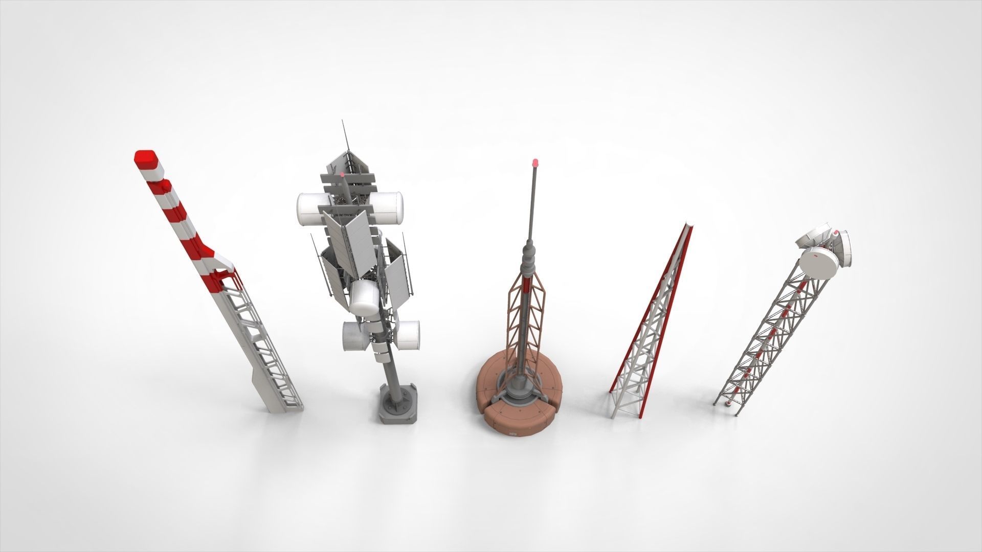 sci fi Mast 1 3D model_2