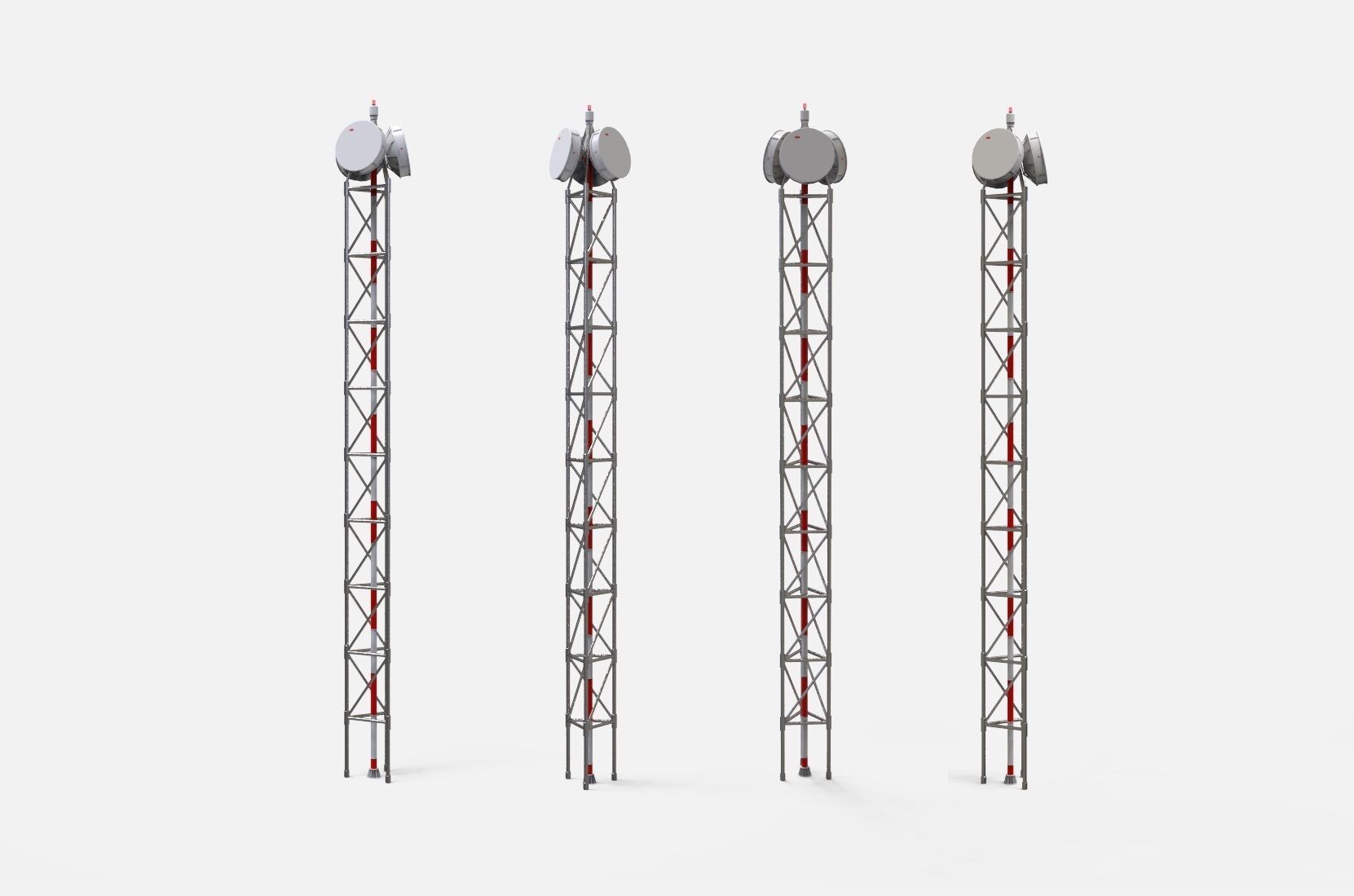 sci fi Mast 1 3D model_7