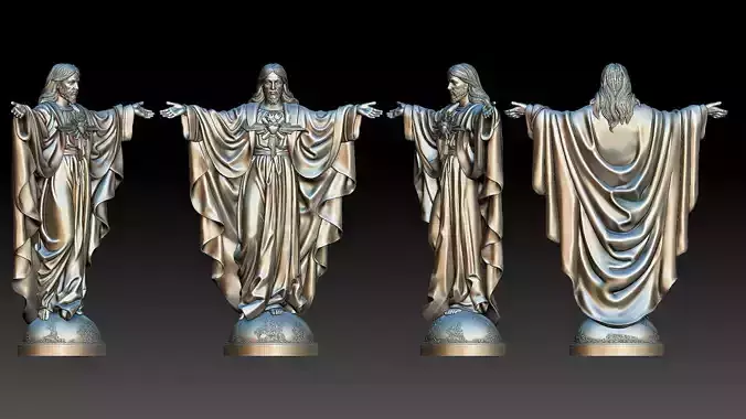 Christ the King  3D print model