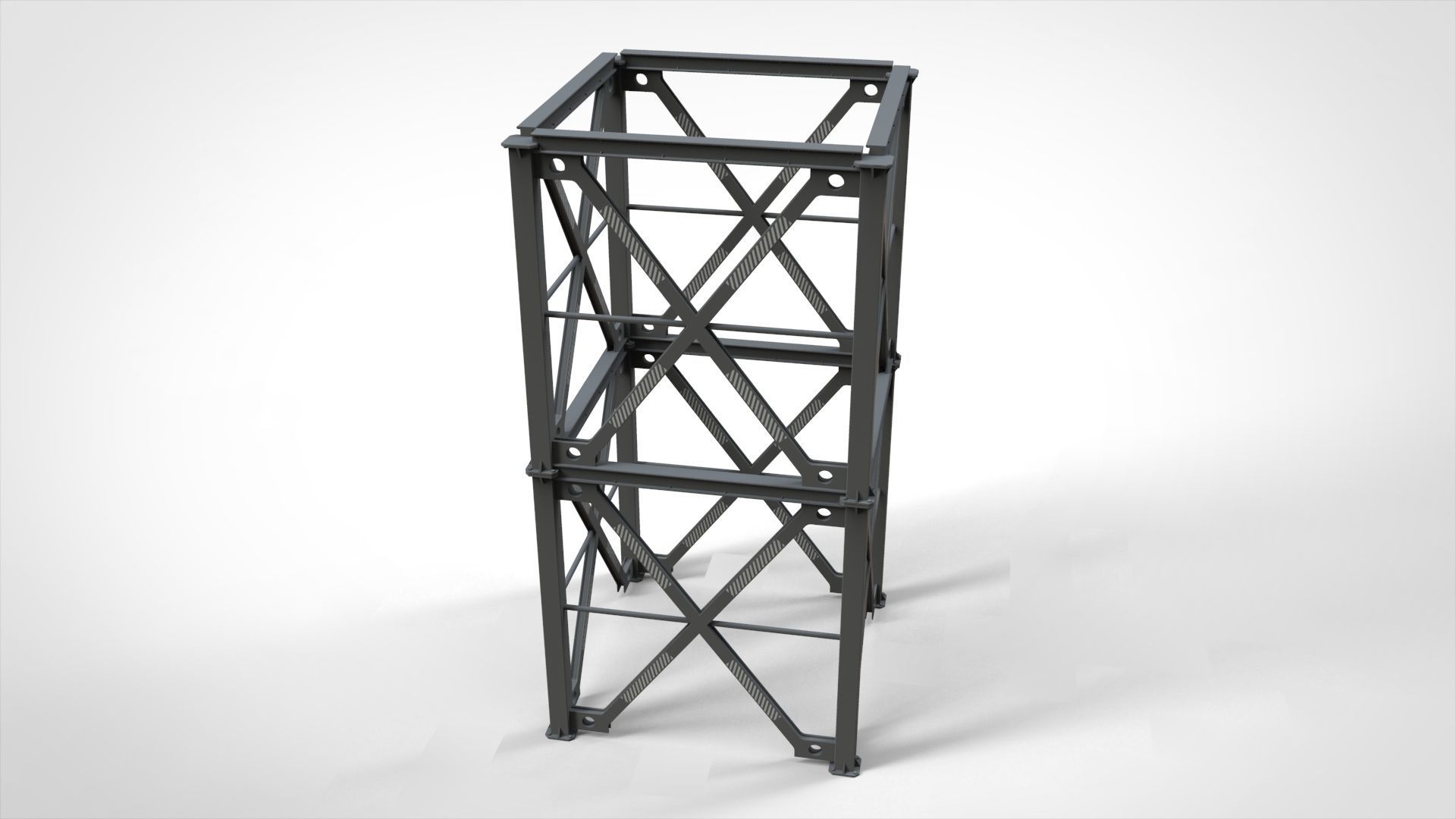 Metal truss 3 3D model_10