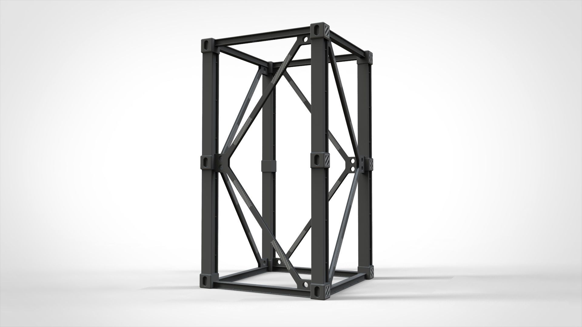 Metal truss 3 3D model_8