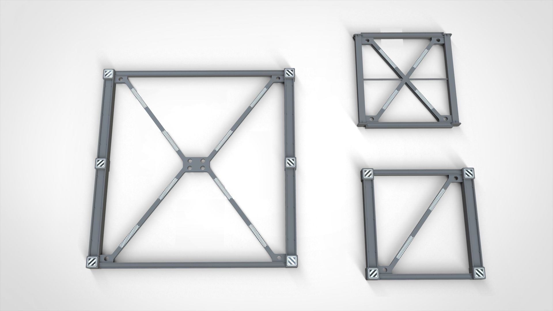 Metal truss 3 3D model_13