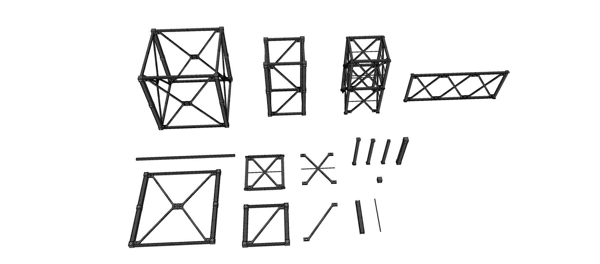 Metal truss 3 3D model_15