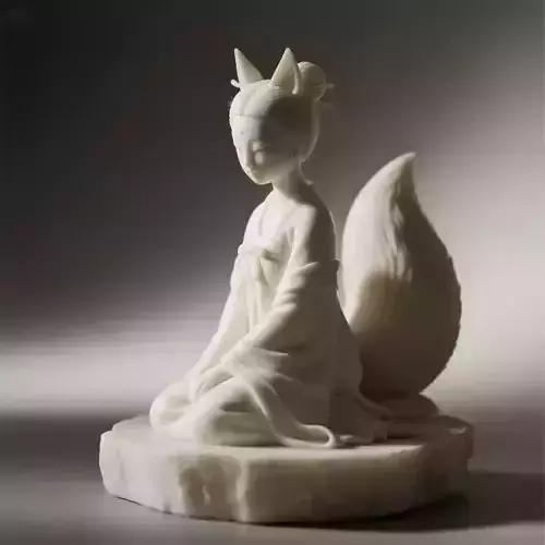 913 Fox Spirit Woman in Pu Song Ling Style  beast