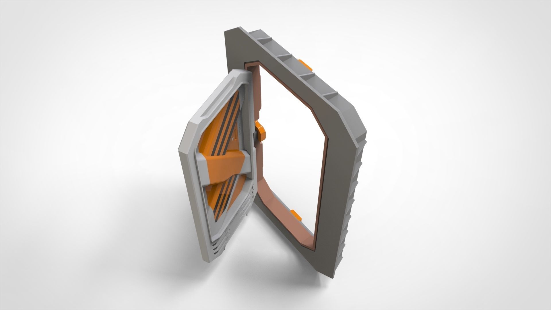 sci fi door 6 3D model_10