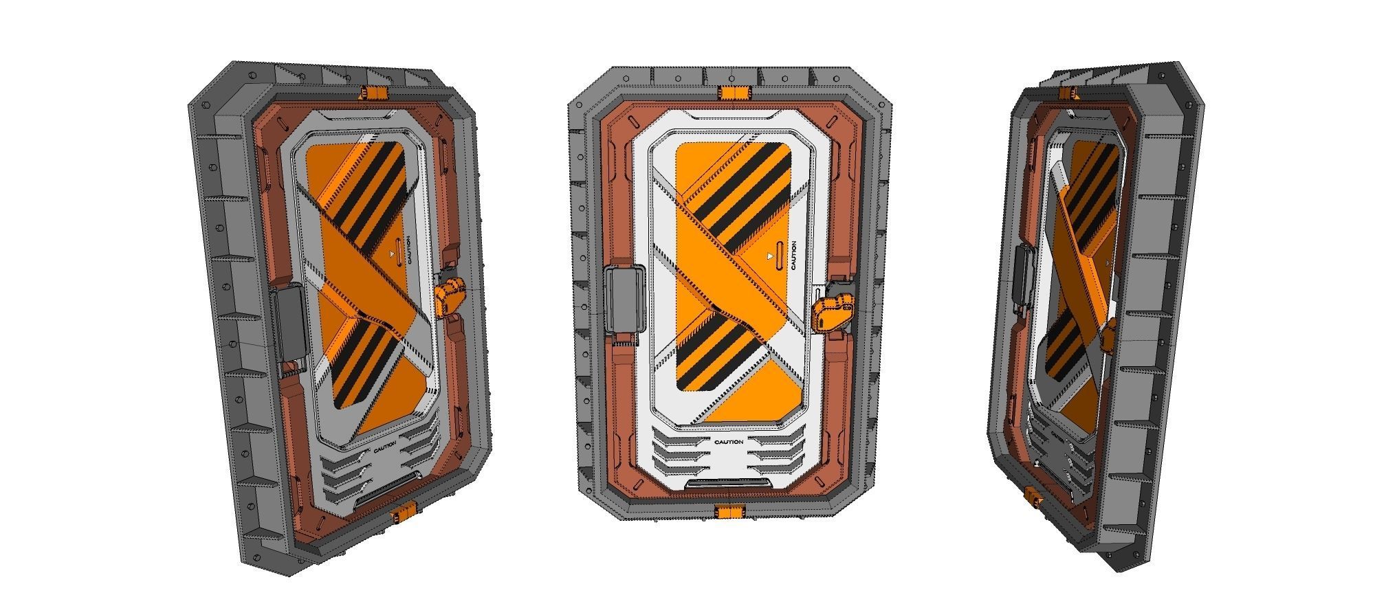 sci fi door 6 3D model_11