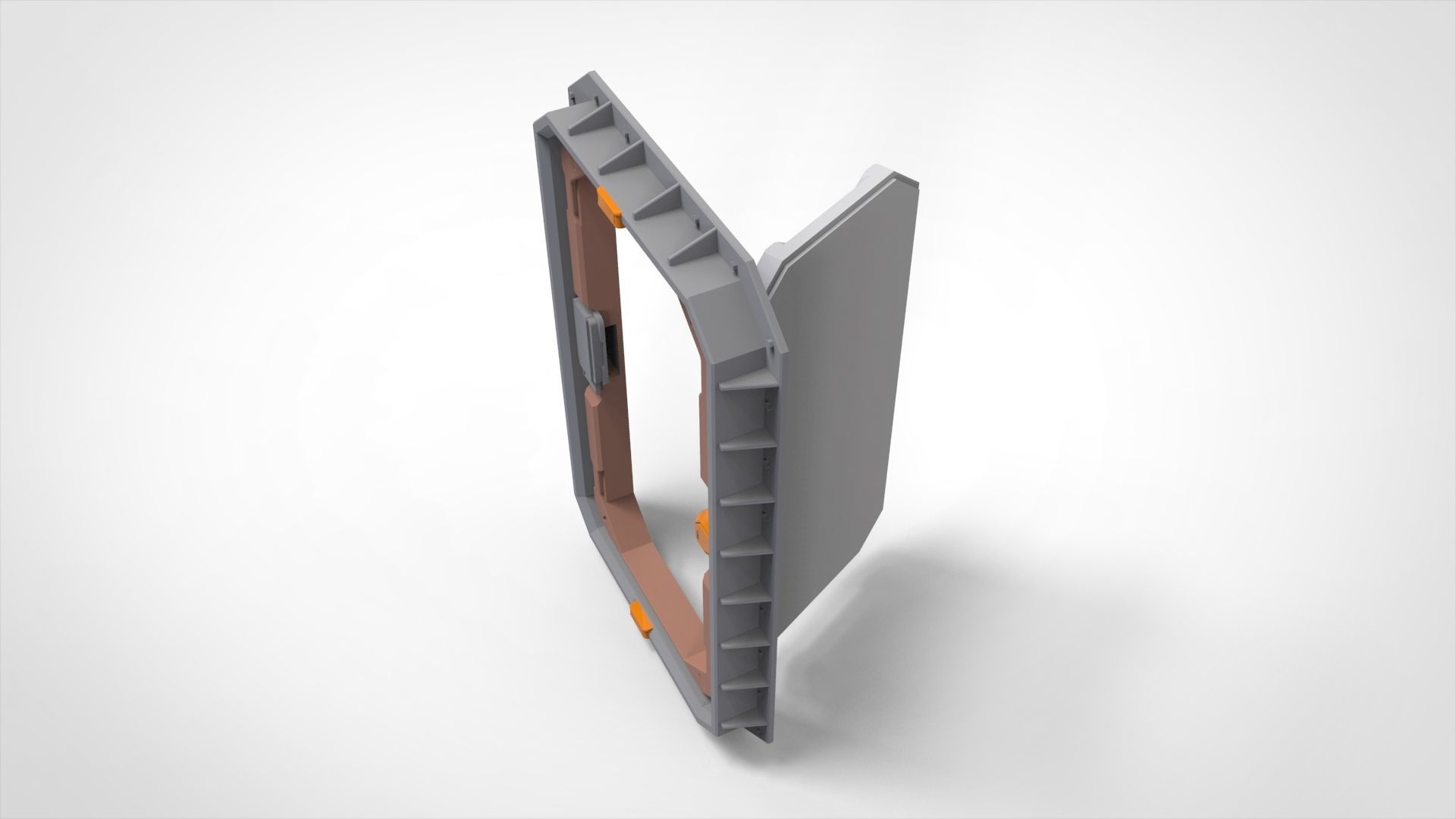 sci fi door 6 3D model_9