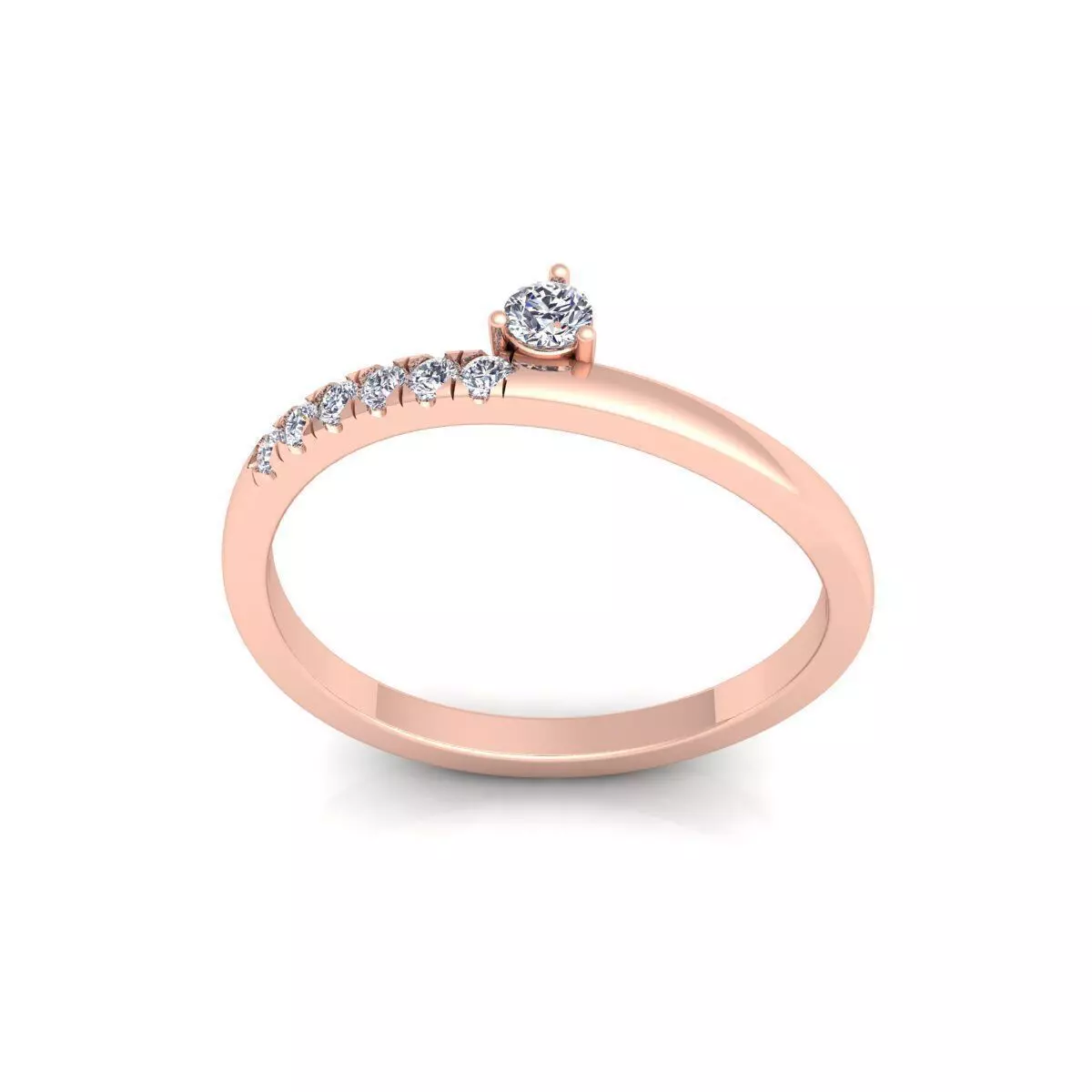 Light Weight Ring 3d Model and Render 48 3D print model_0