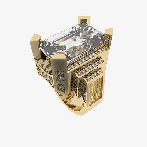 Men Ring 425 3D print model