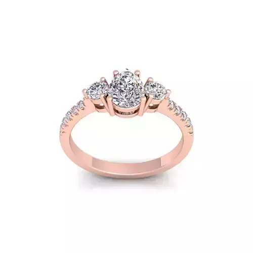 38732Light Weight Ring 3d Model and Render 34