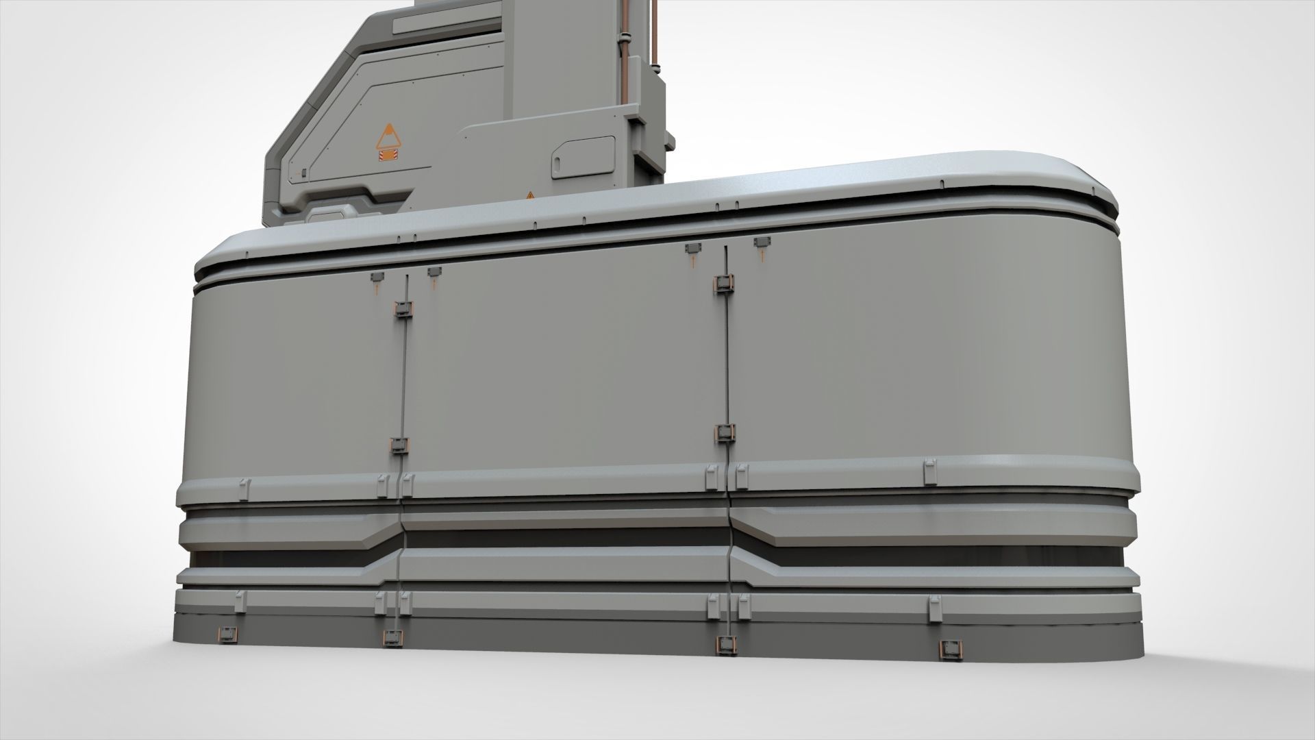 sci fi Mast 2 3D model_5