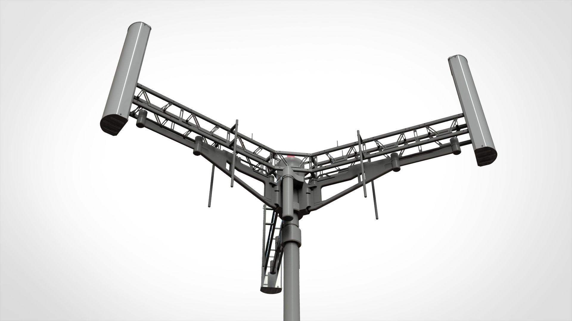 sci fi Mast 2 3D model_12