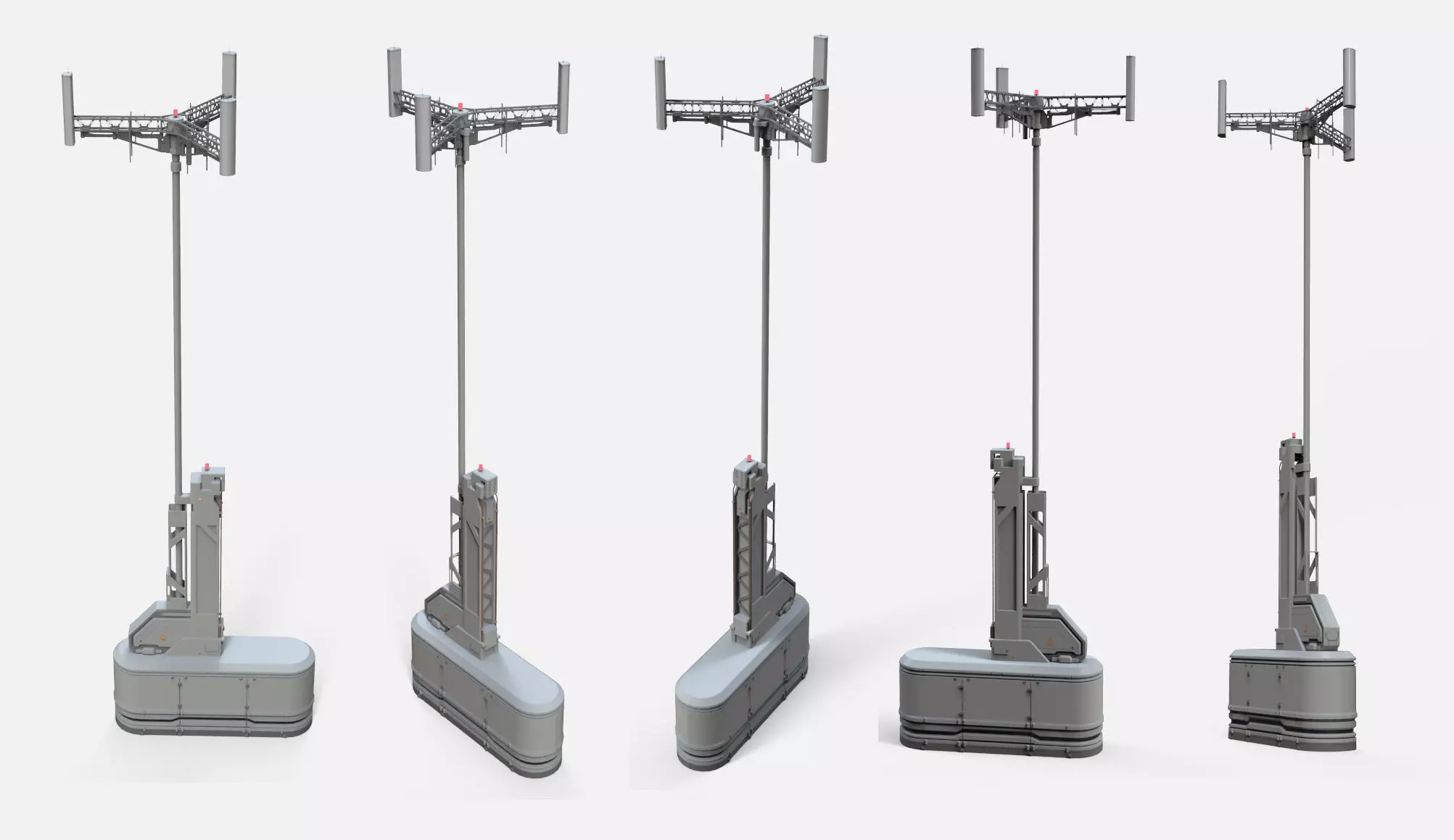 sci fi Mast 2 3D model_0