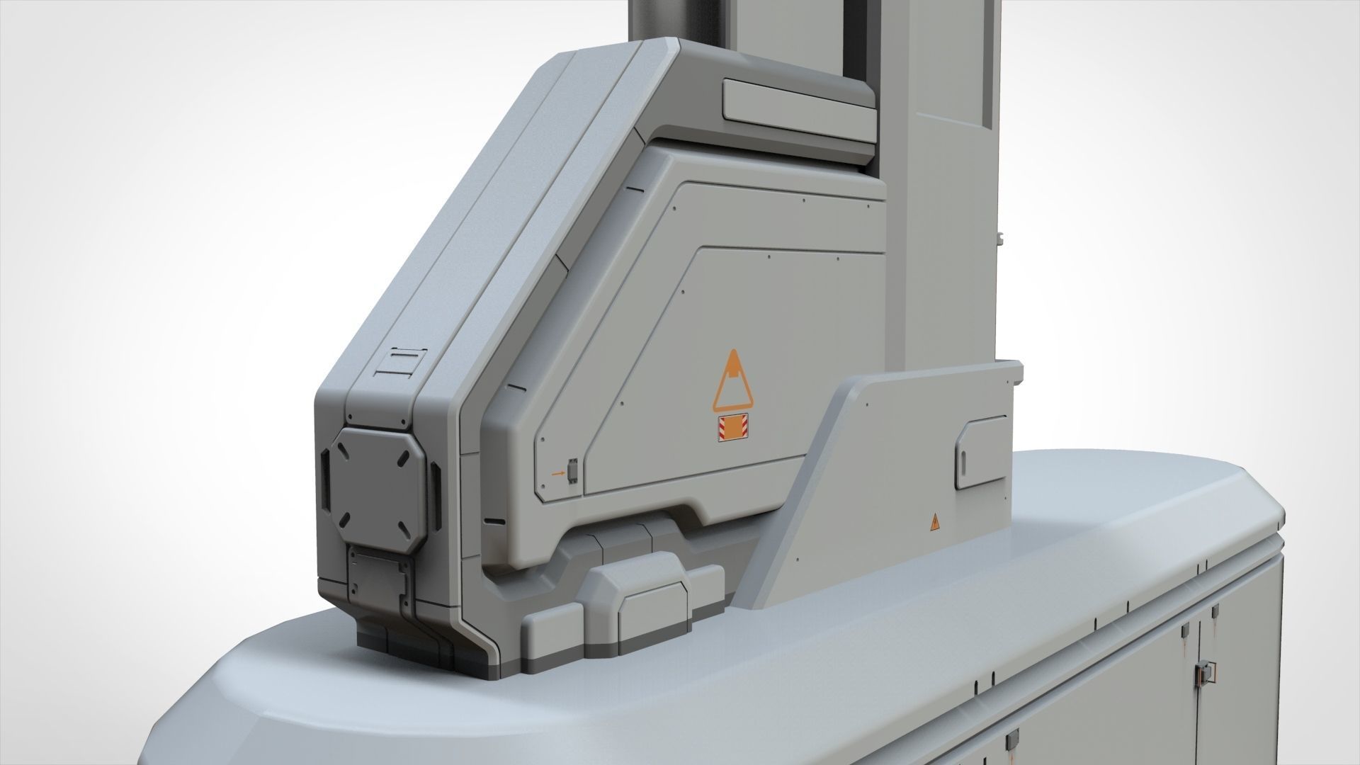 sci fi Mast 2 3D model_6