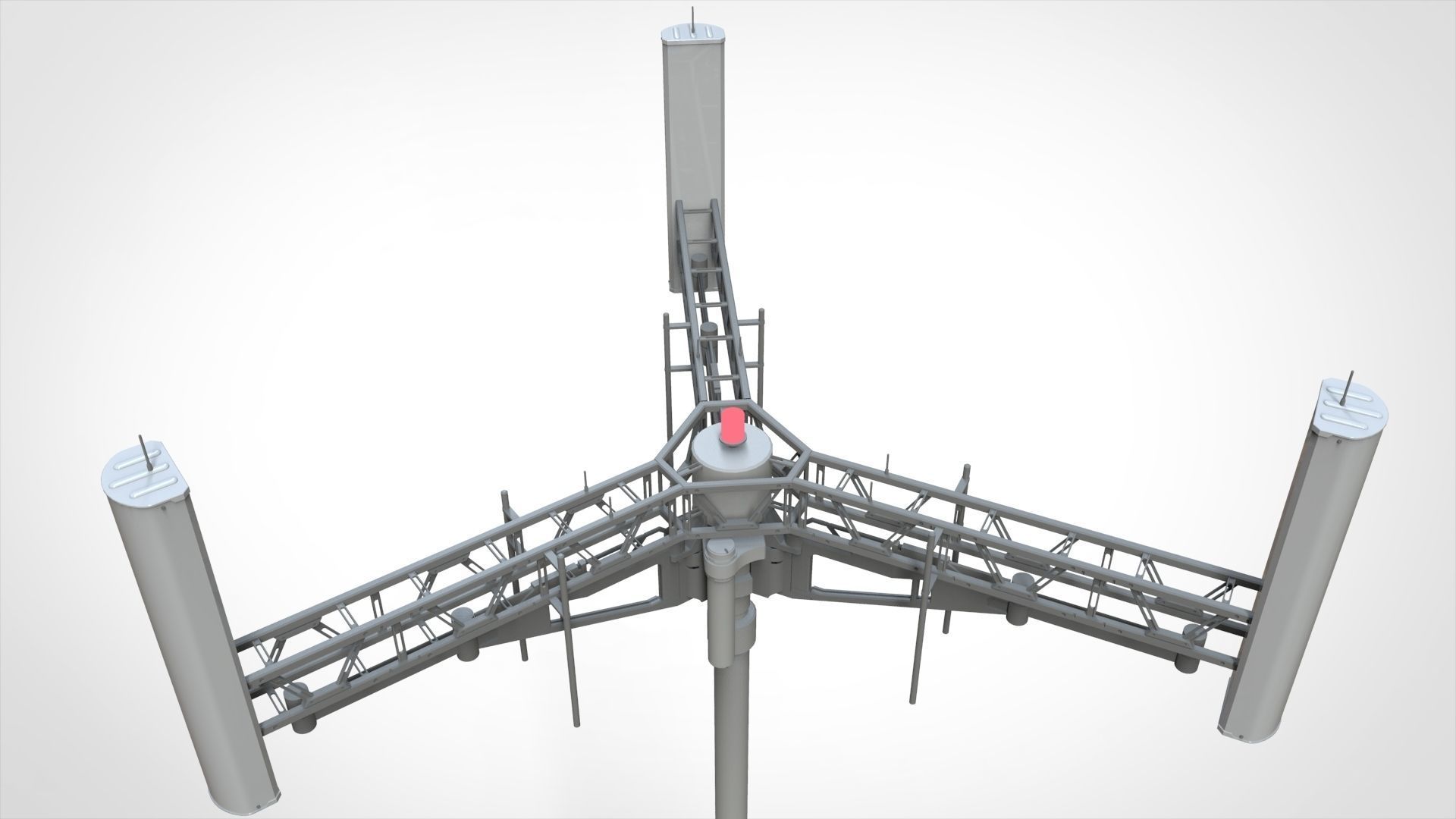 sci fi Mast 2 3D model_11