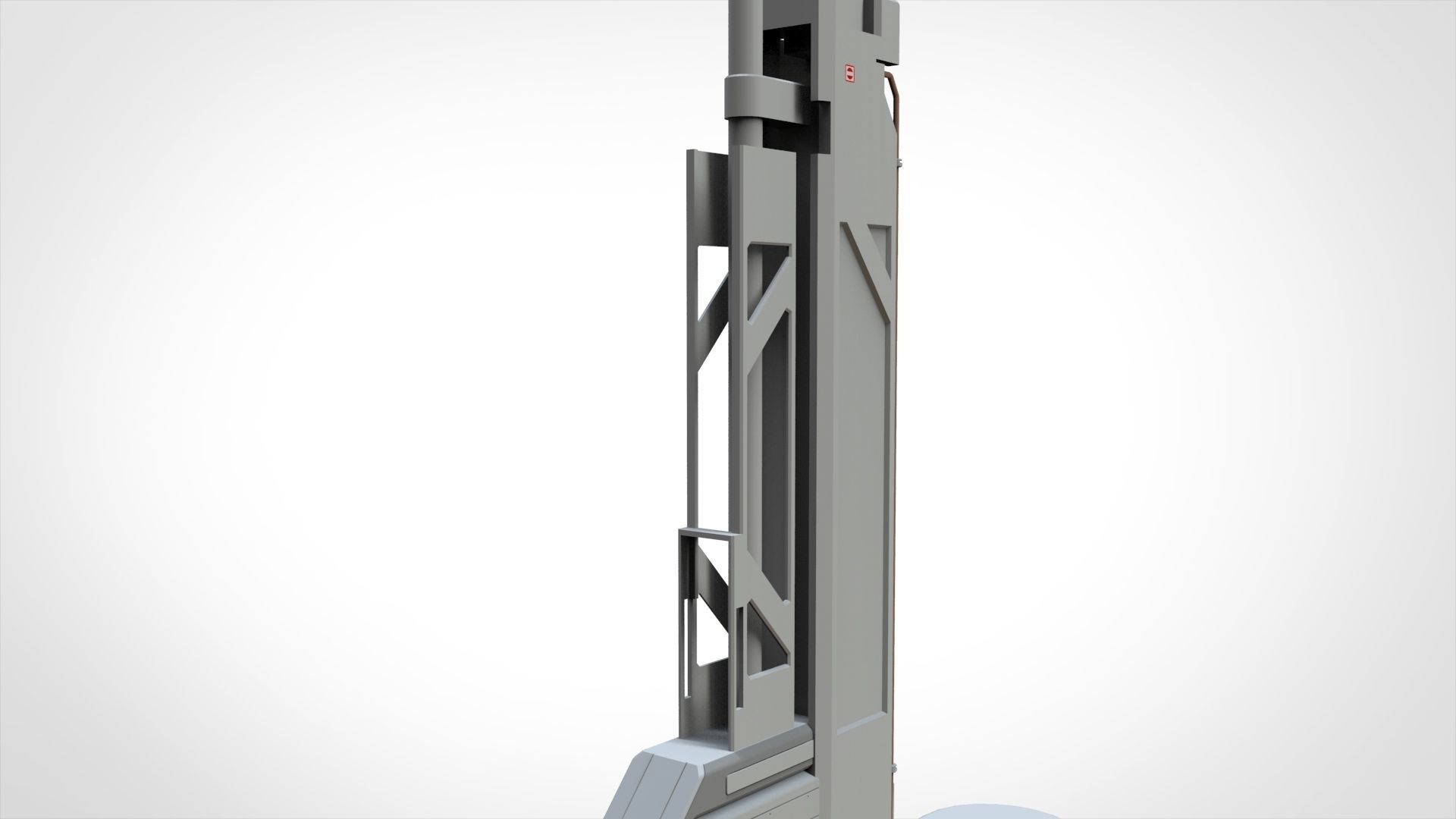sci fi Mast 2 3D model_7