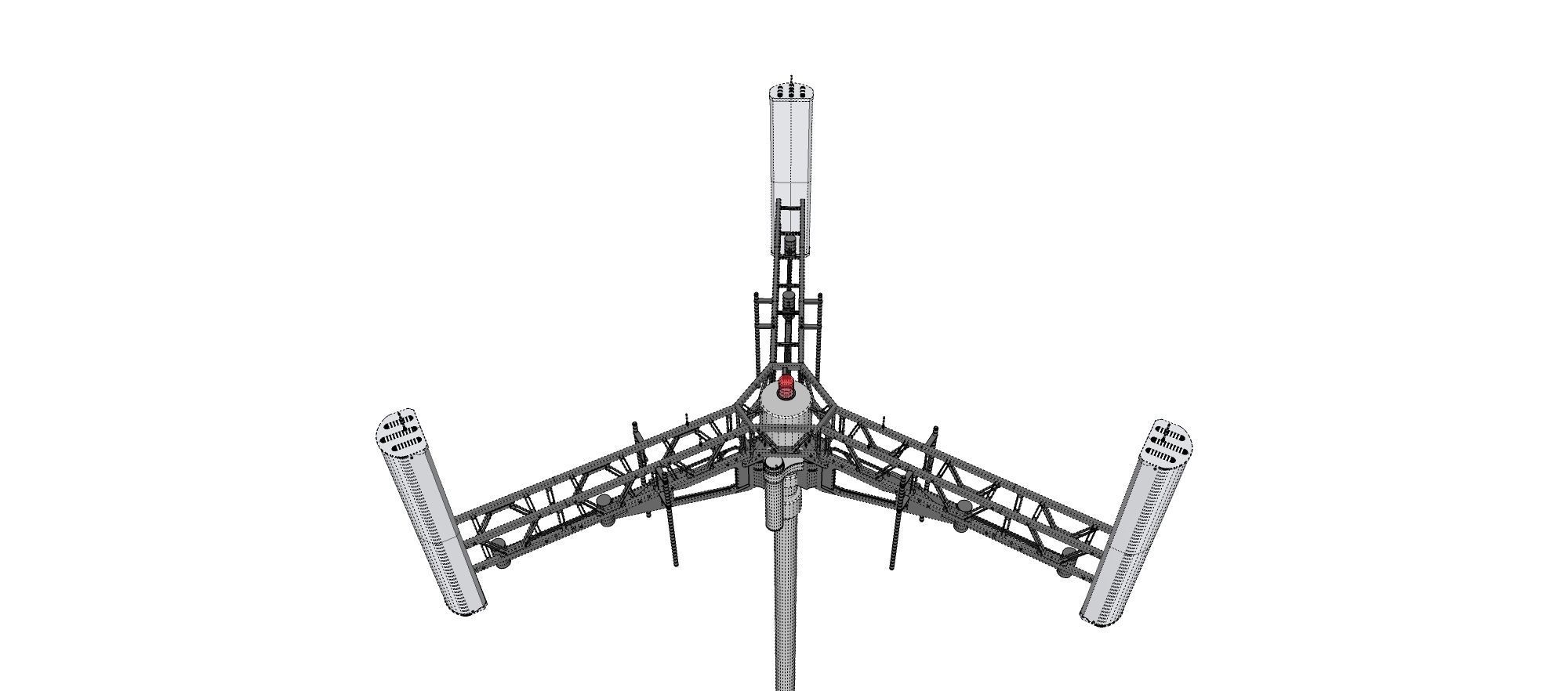 sci fi Mast 2 3D model_22