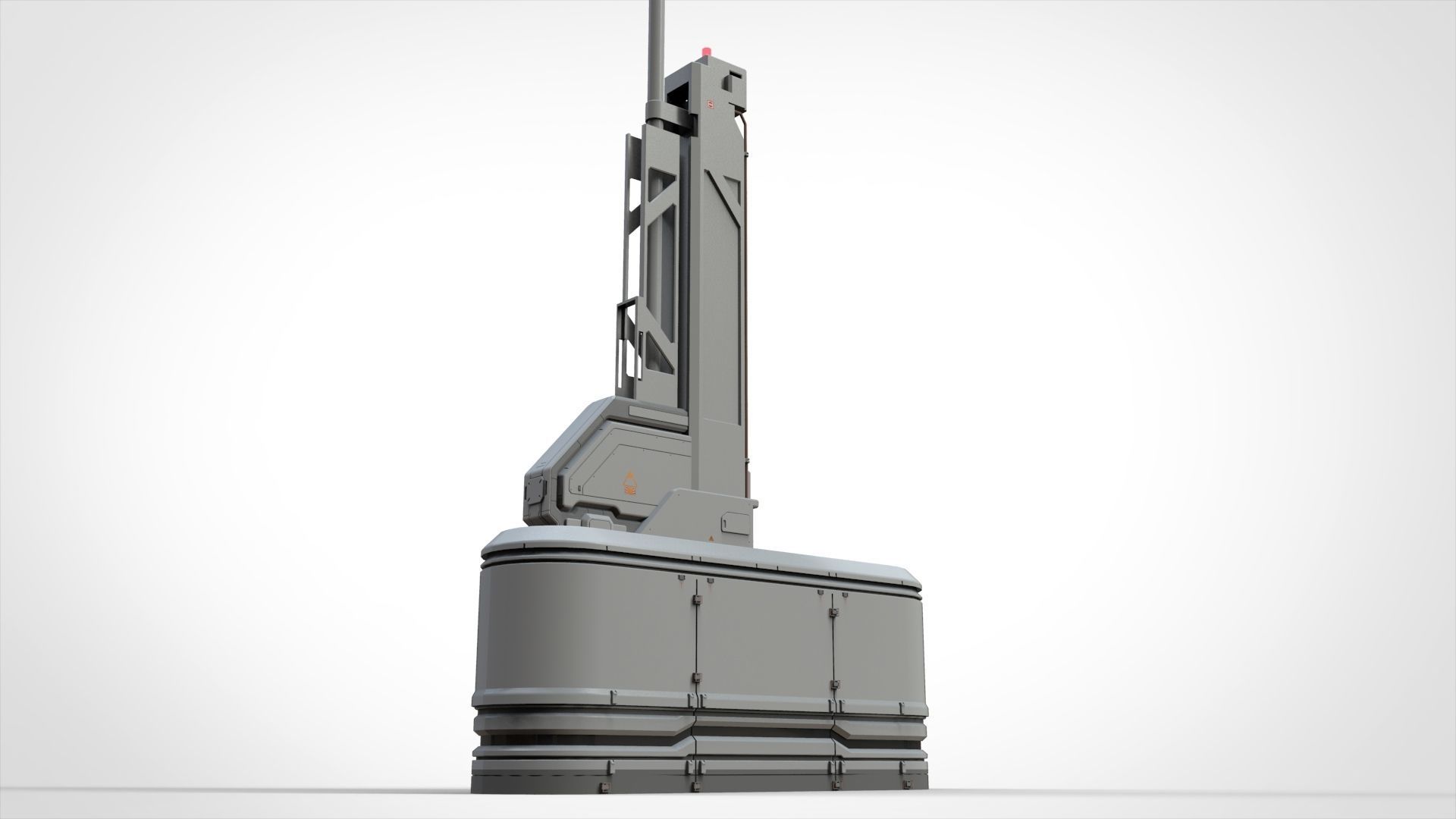 sci fi Mast 2 3D model_3