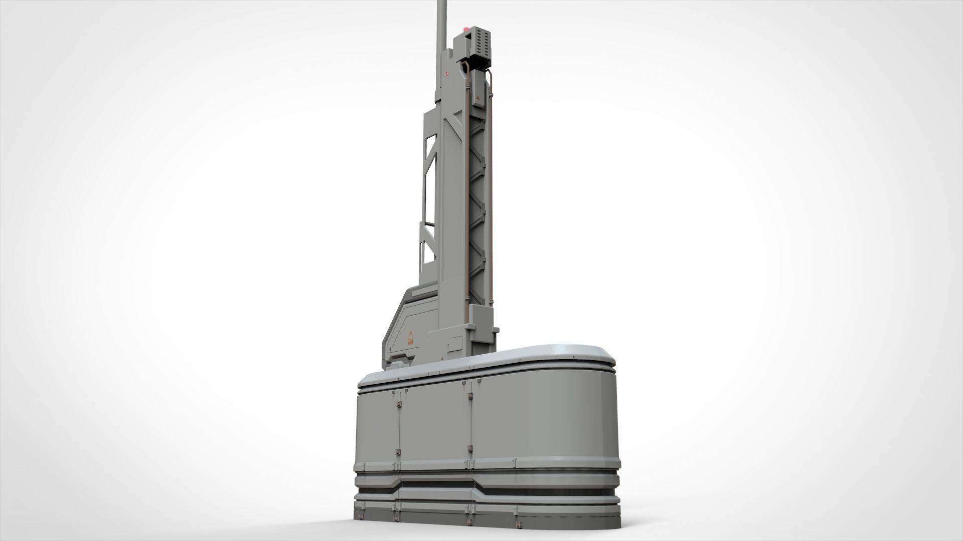 sci fi Mast 2 3D model_4