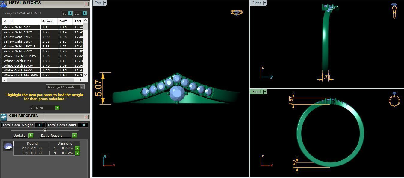 38732Light Weight Ring 3d Model and Render 31 3D print model_11