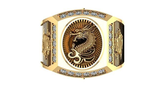 Men Ring 430 3D print model