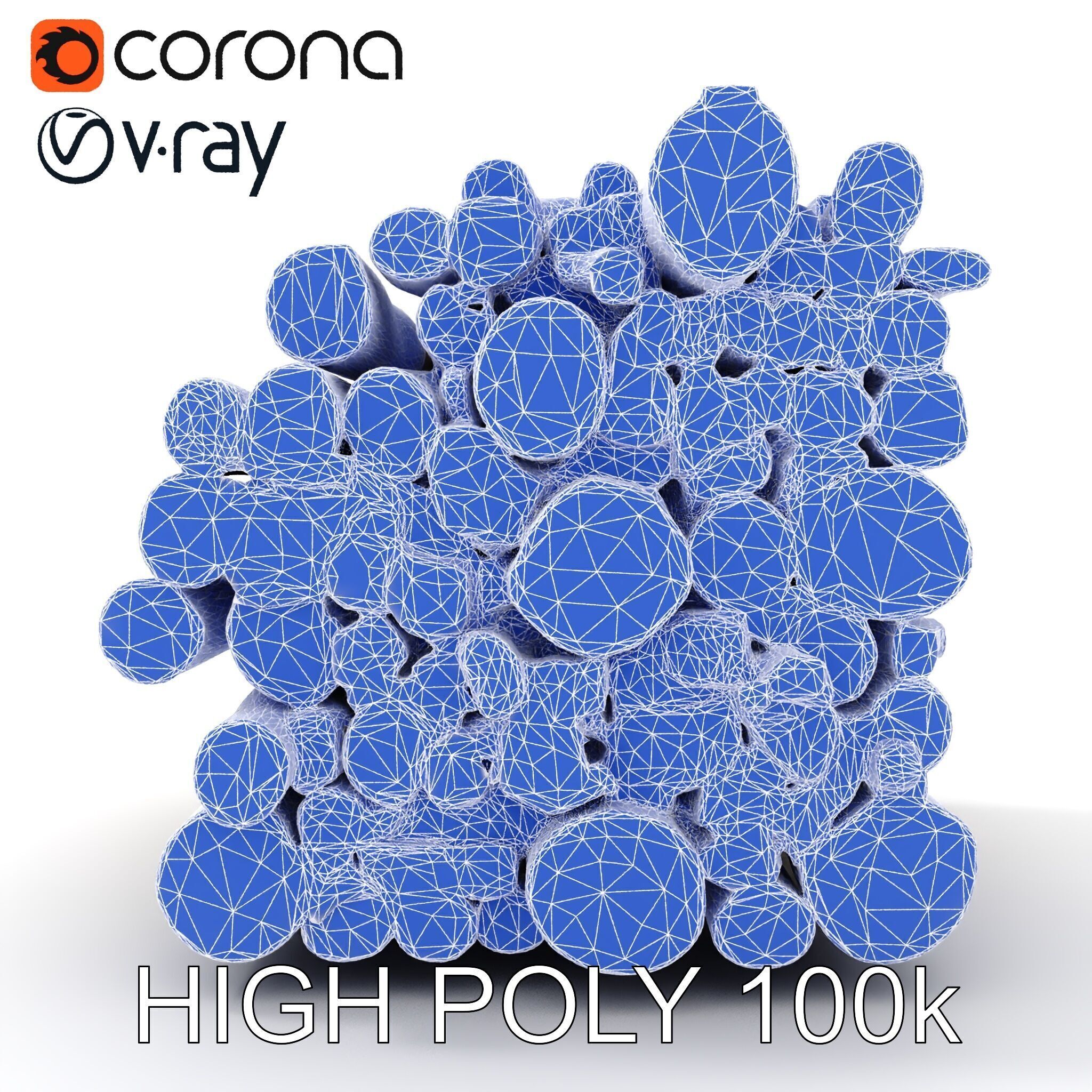 Stacked Firewood Model Pack  Realistic D Wood Logs Collection Low-poly 3D model_29