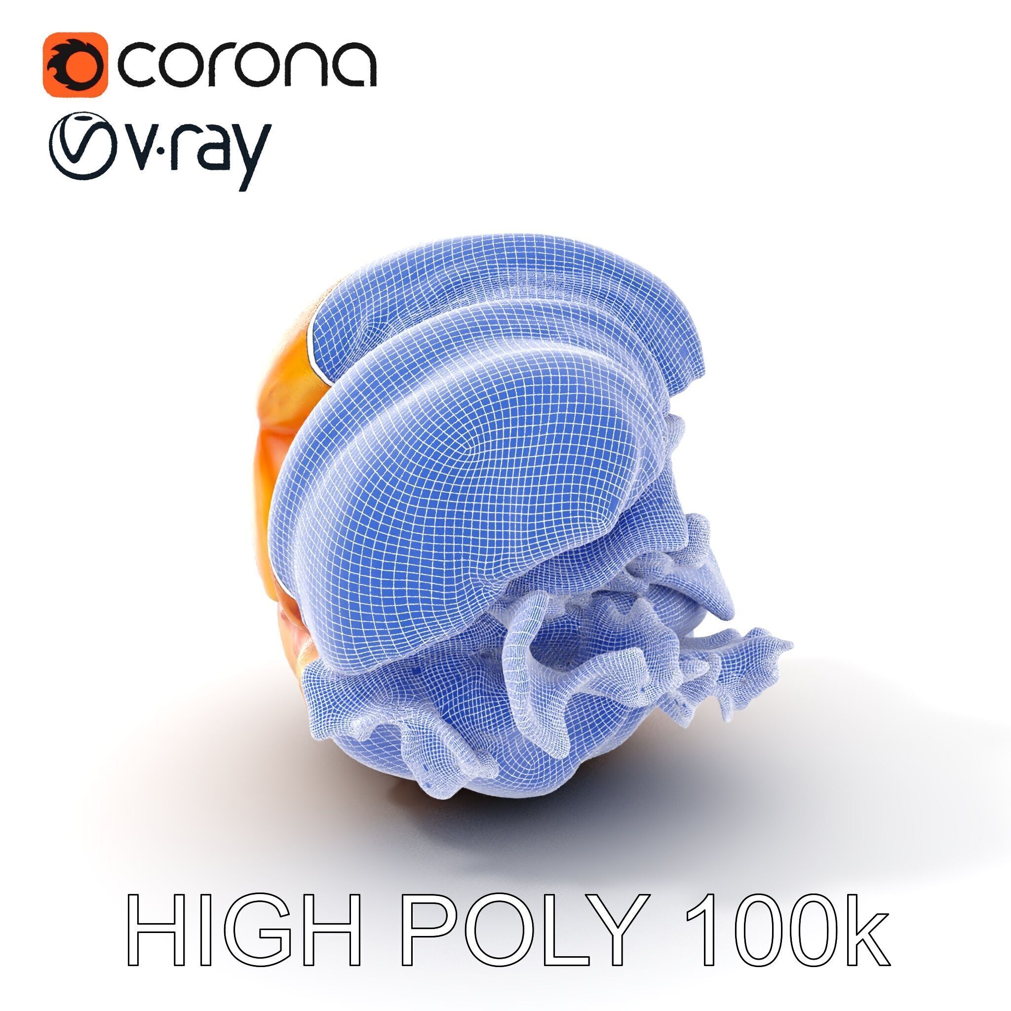 Croissant Sandwich D Model Pack Low-poly 3D model_4