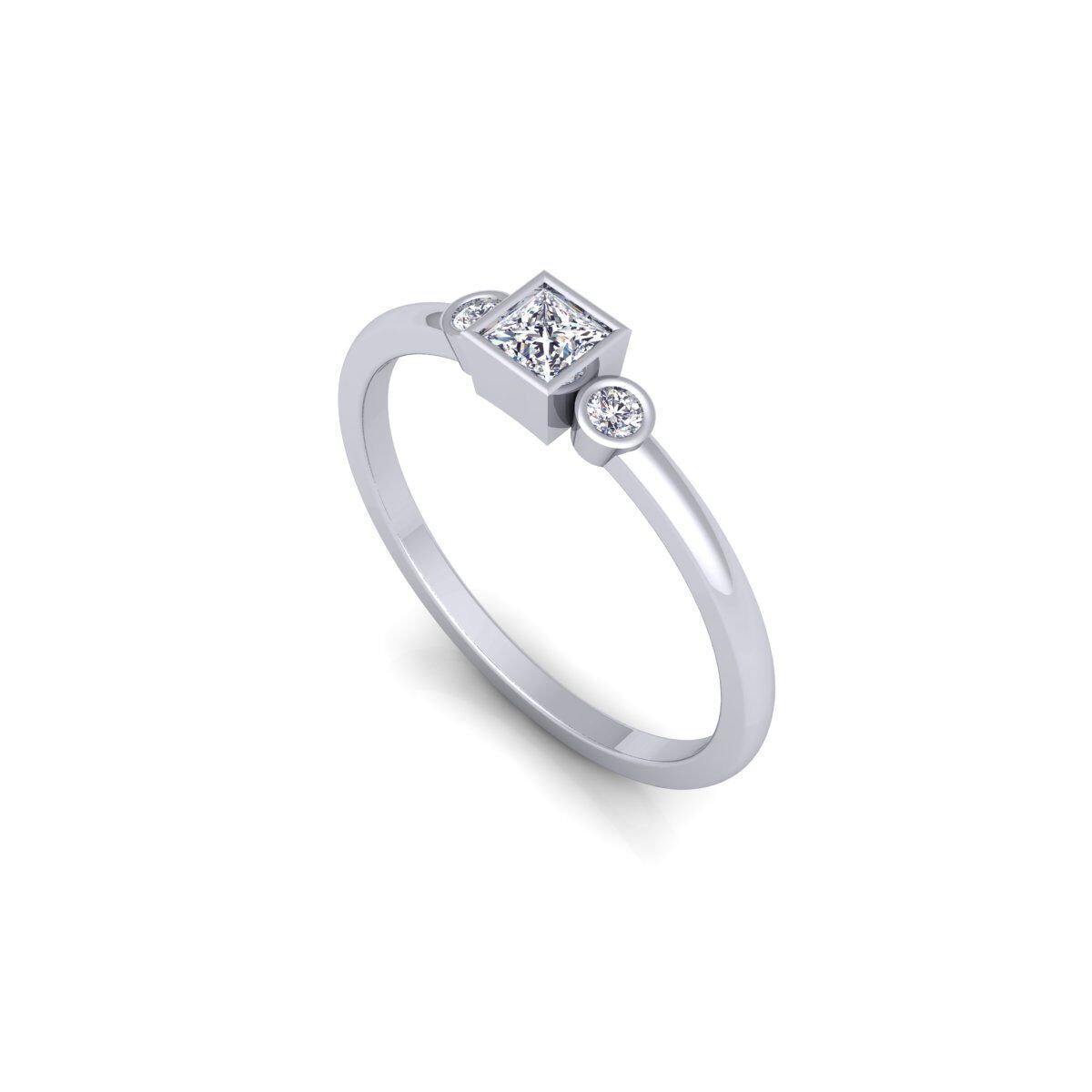 Light Weight Ring 3d Model and Render 39 3D print model_11