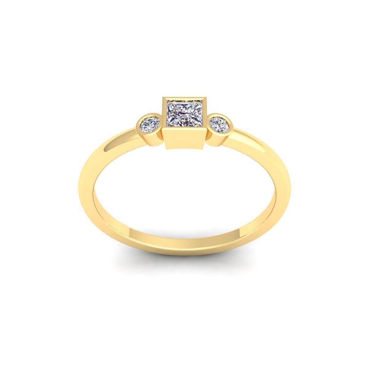 Light Weight Ring 3d Model and Render 39 3D print model_1