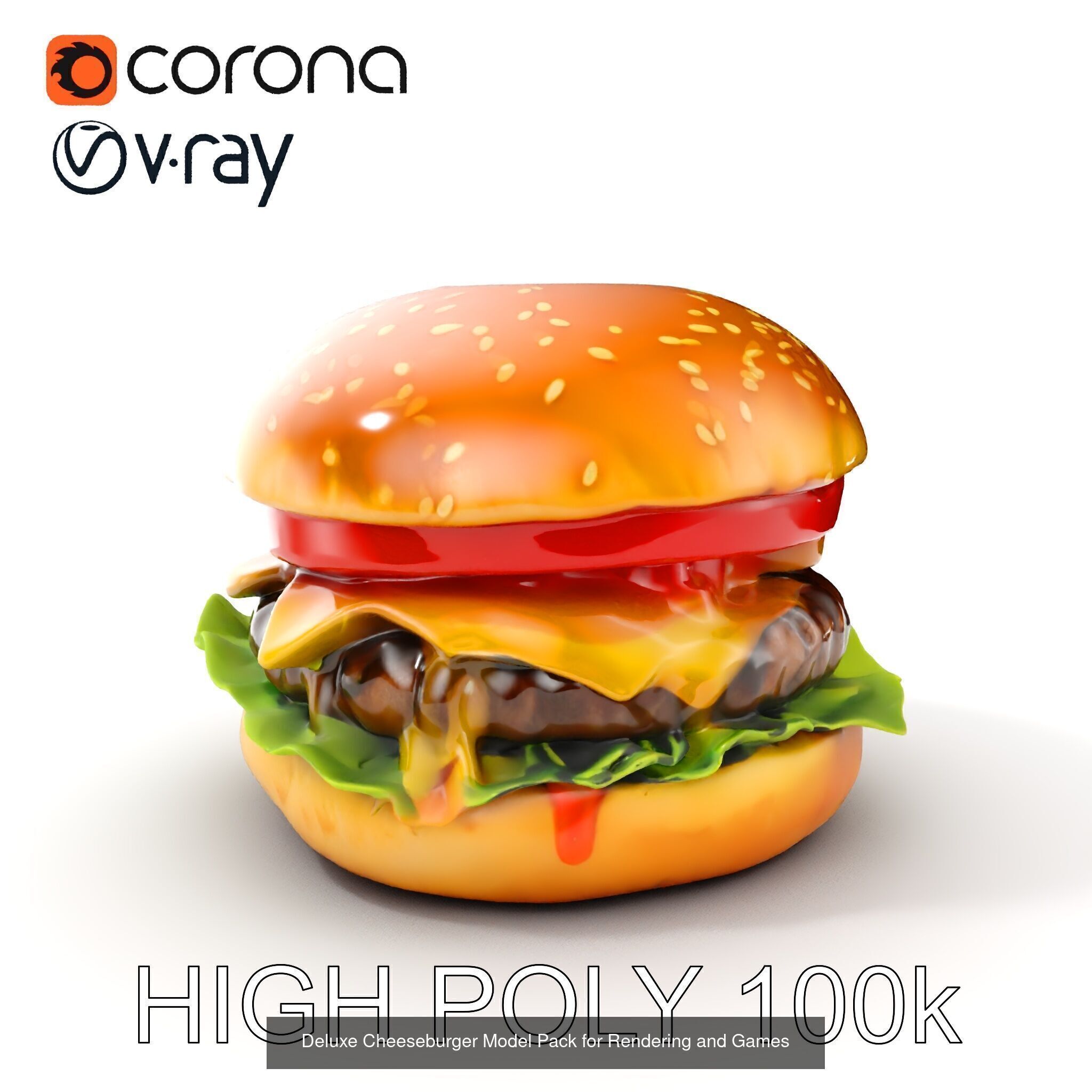 Classic Sandwich Models Pack 3D Model Collection_27