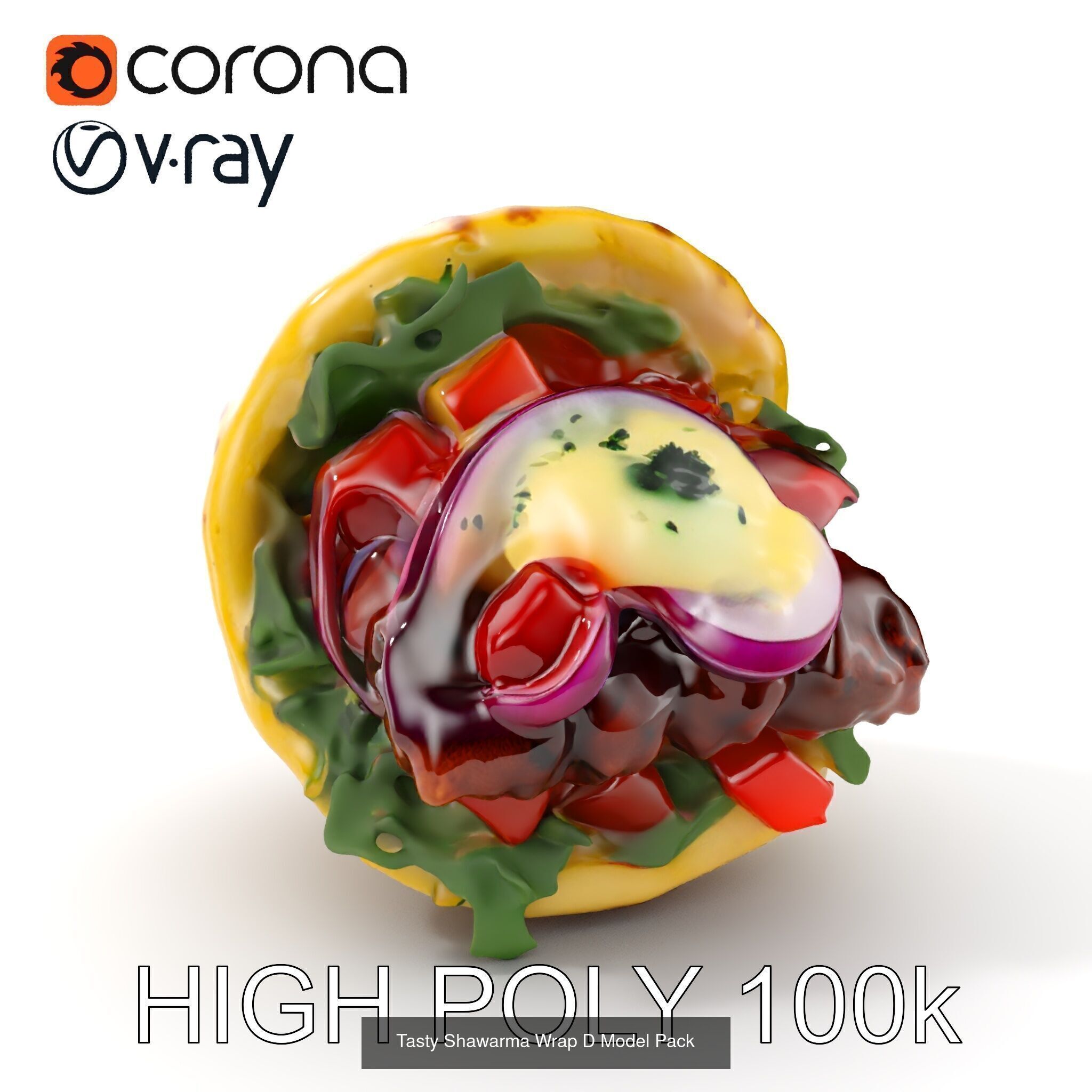 Classic Sandwich Models Pack 3D Model Collection_19