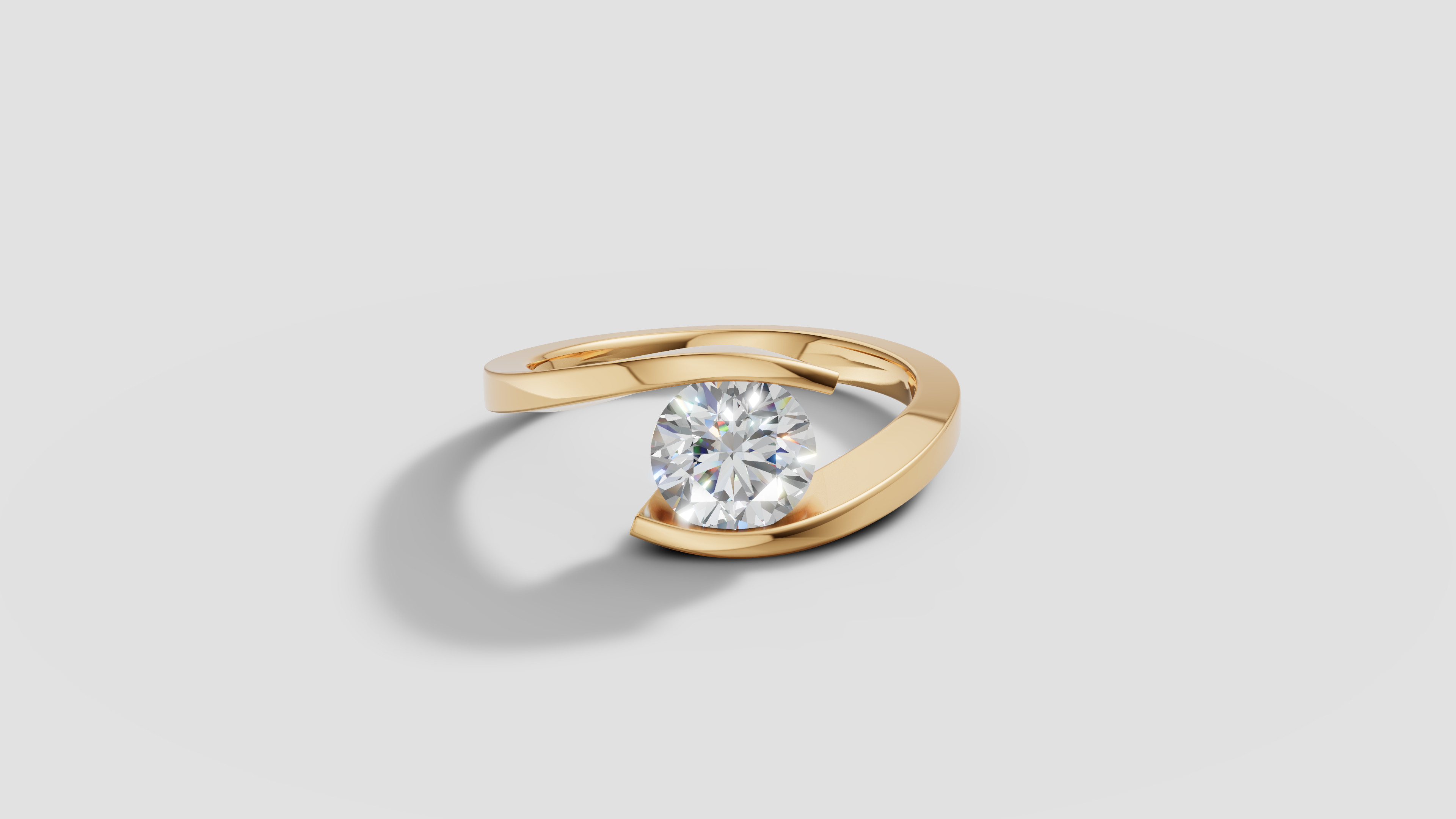 zdr0290 shadow ring 3D print model_2