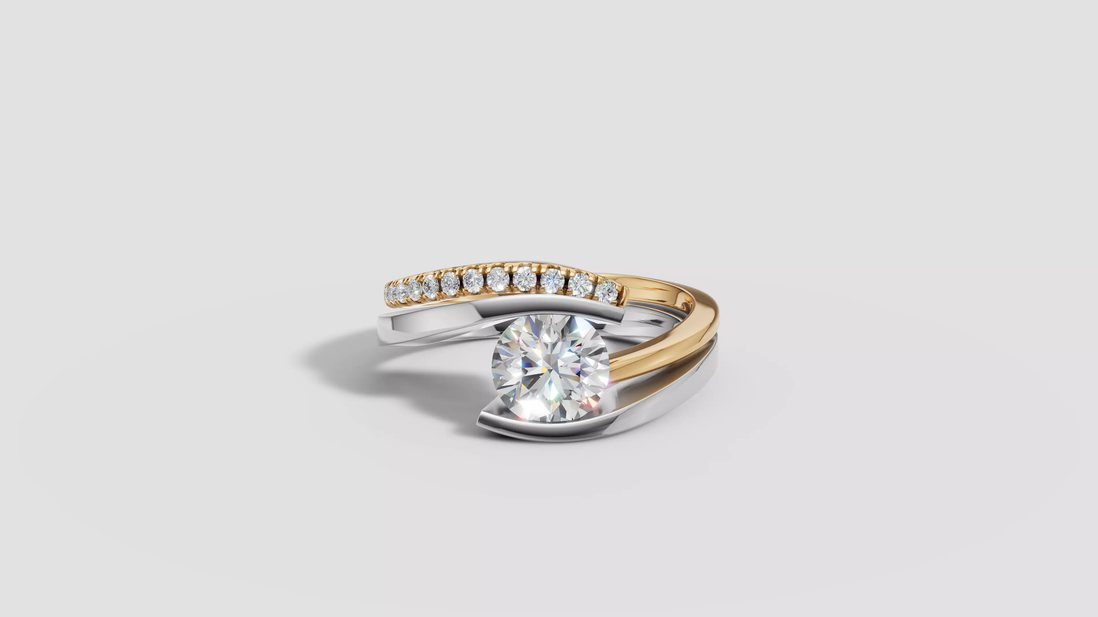 zdr0290 shadow ring 3D print model_0