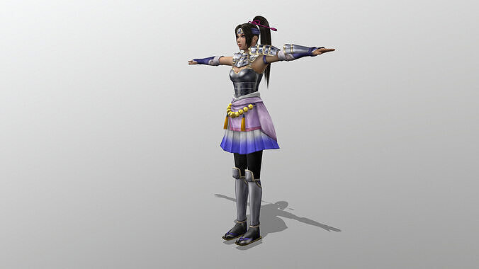 M18-inahime Low-poly 3D model