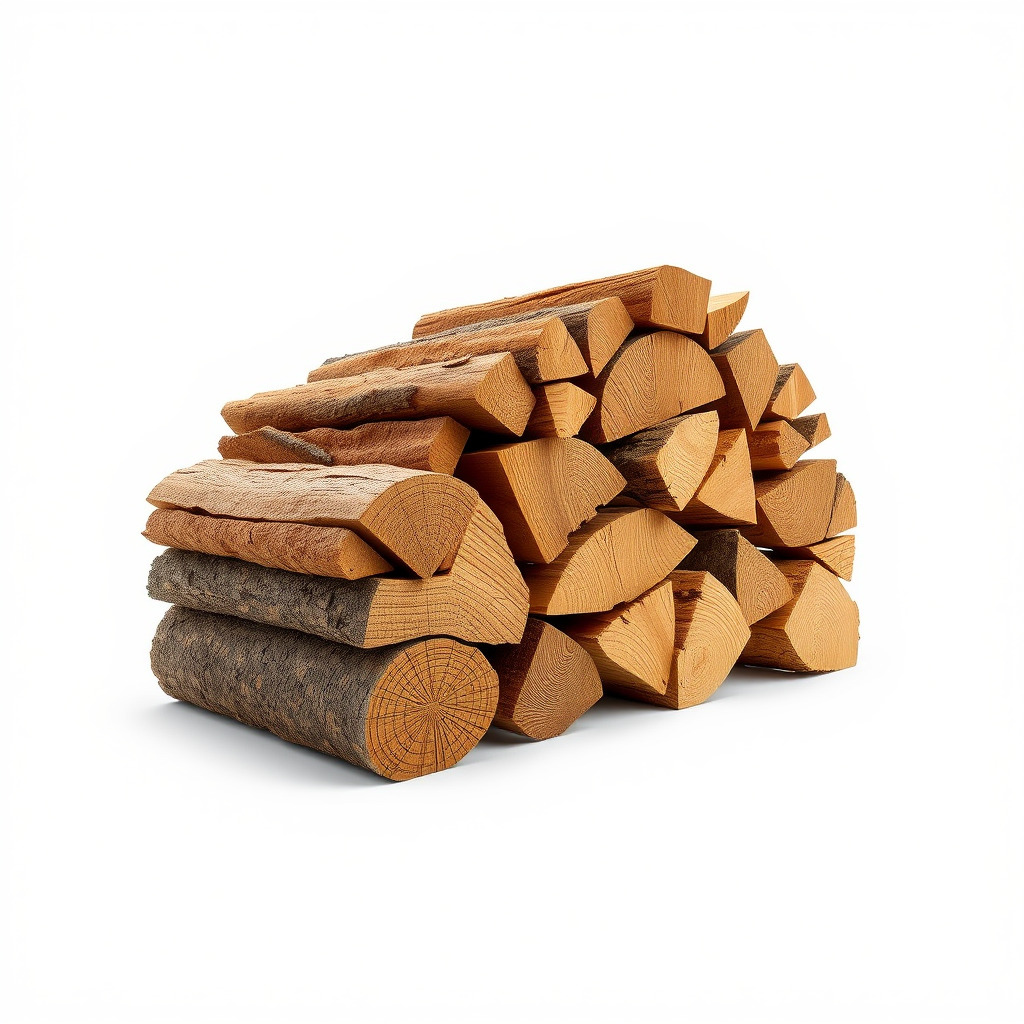 Stacked Firewood Model Pack Detailed D Assets for Various Ap... Low-poly 3D model_2