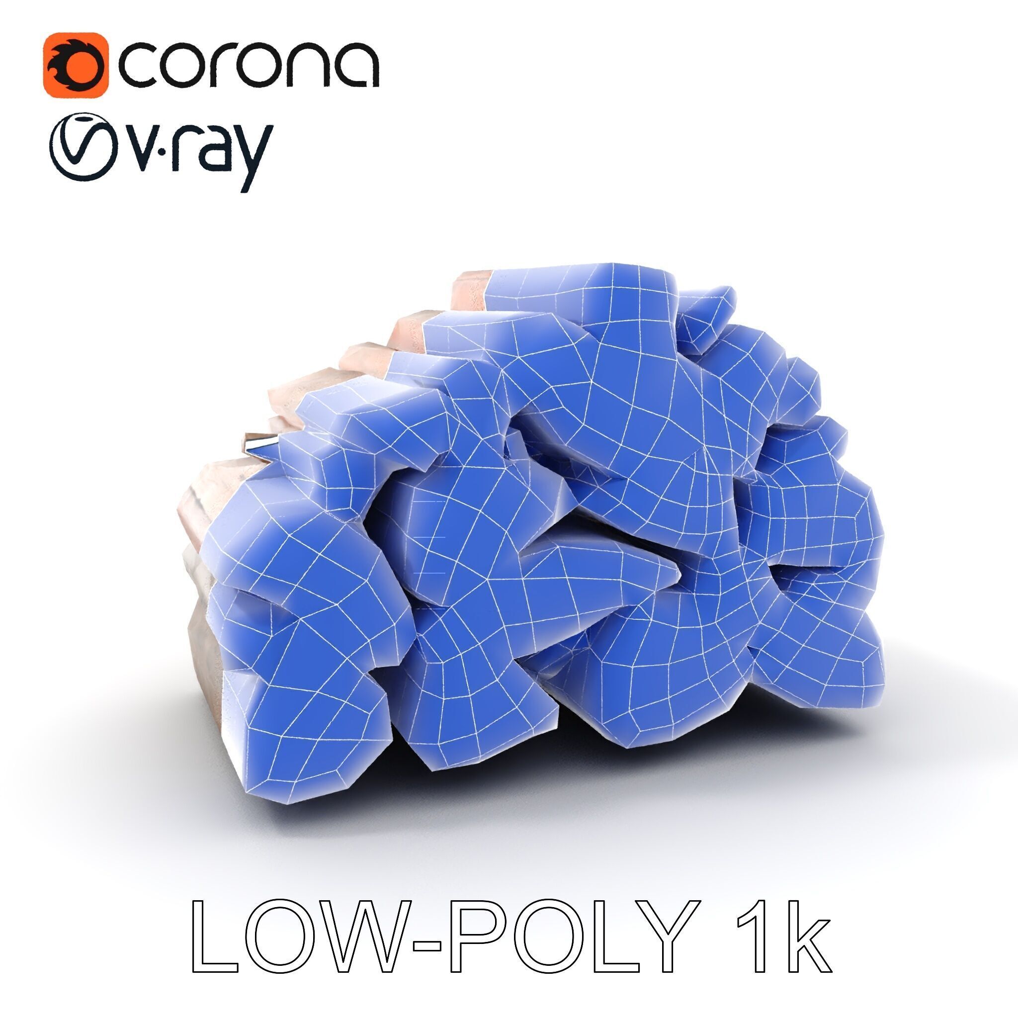 Stacked Firewood Model Pack Detailed D Assets for Various Ap... Low-poly 3D model_9