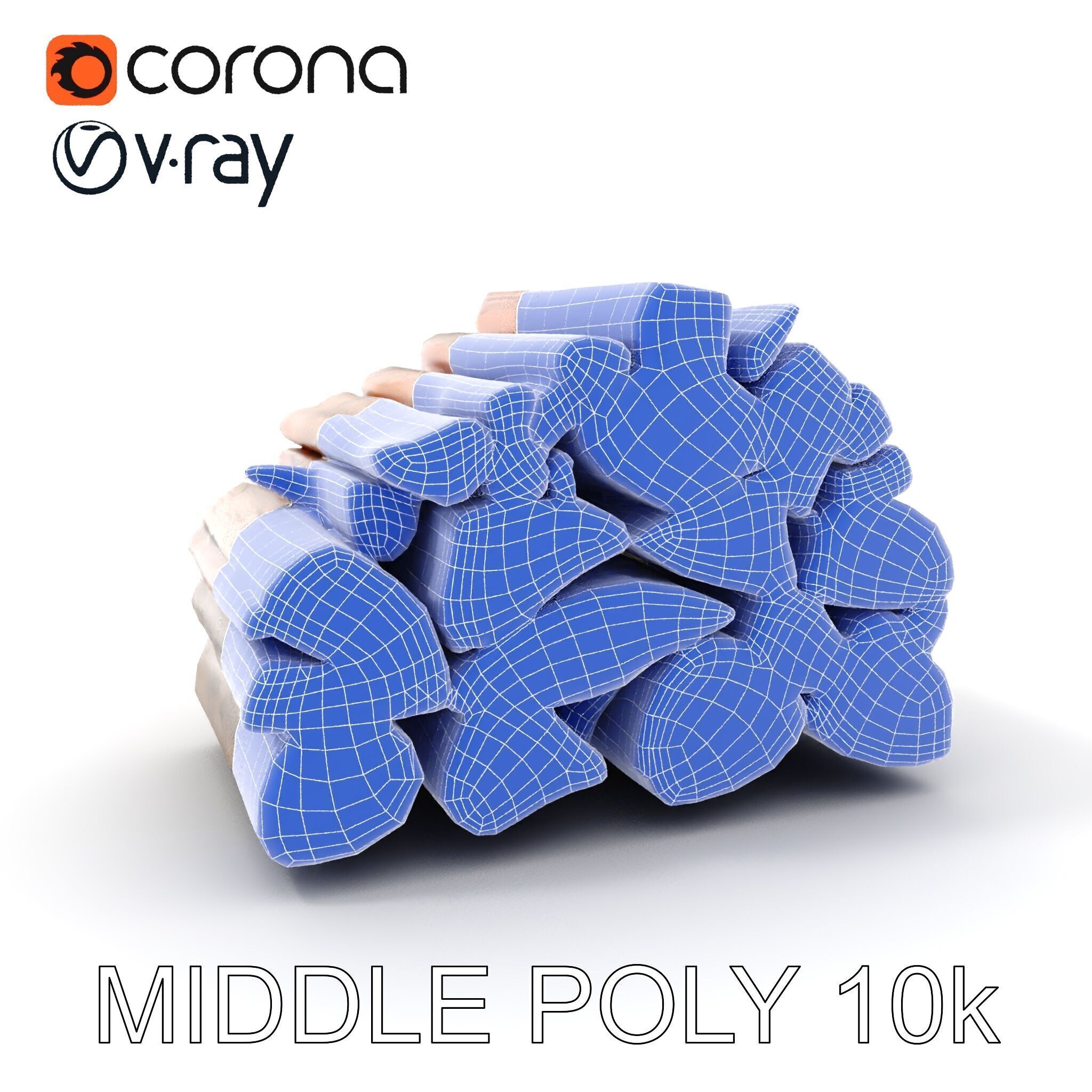 Stacked Firewood Model Pack Detailed D Assets for Various Ap... Low-poly 3D model_22