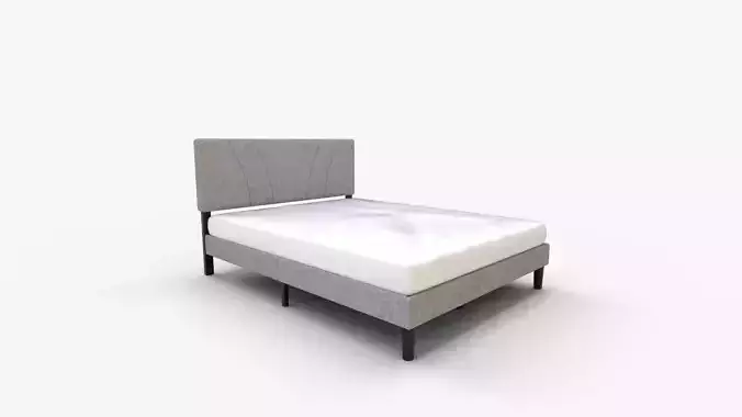 Novilla King Bed Frame and Headboard