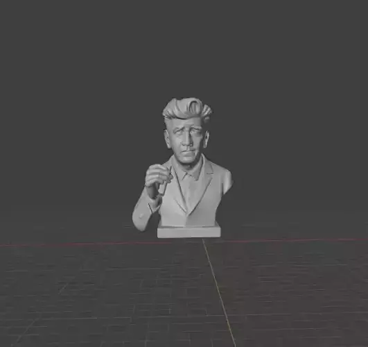 David Lynch 3D print model