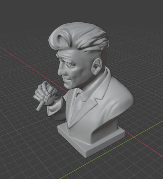 David Lynch 3D print model_23
