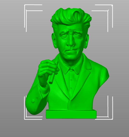 David Lynch 3D print model_16