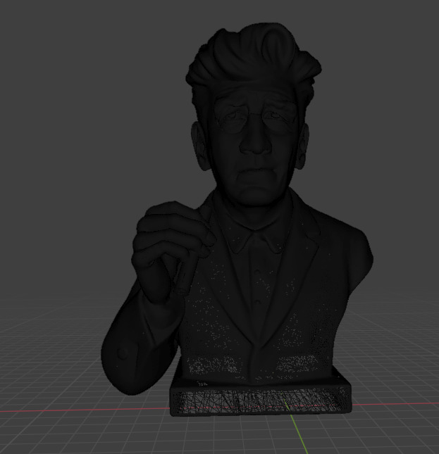 David Lynch 3D print model_22