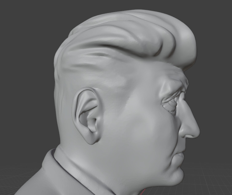 David Lynch 3D print model_8