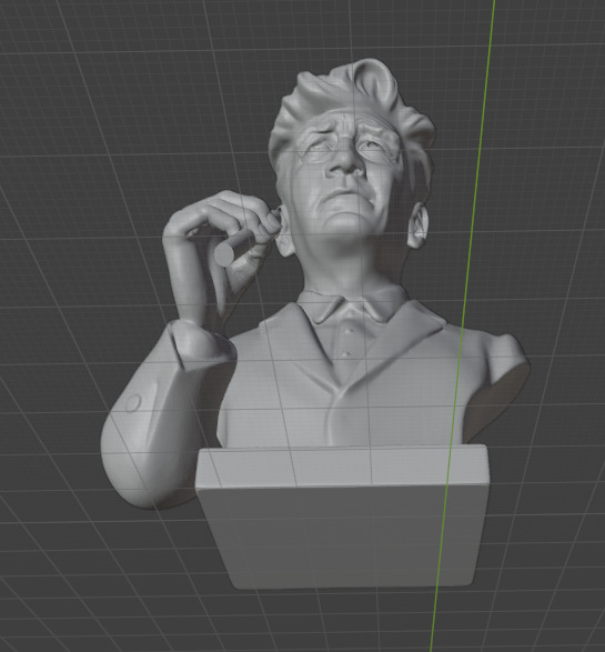 David Lynch 3D print model_12