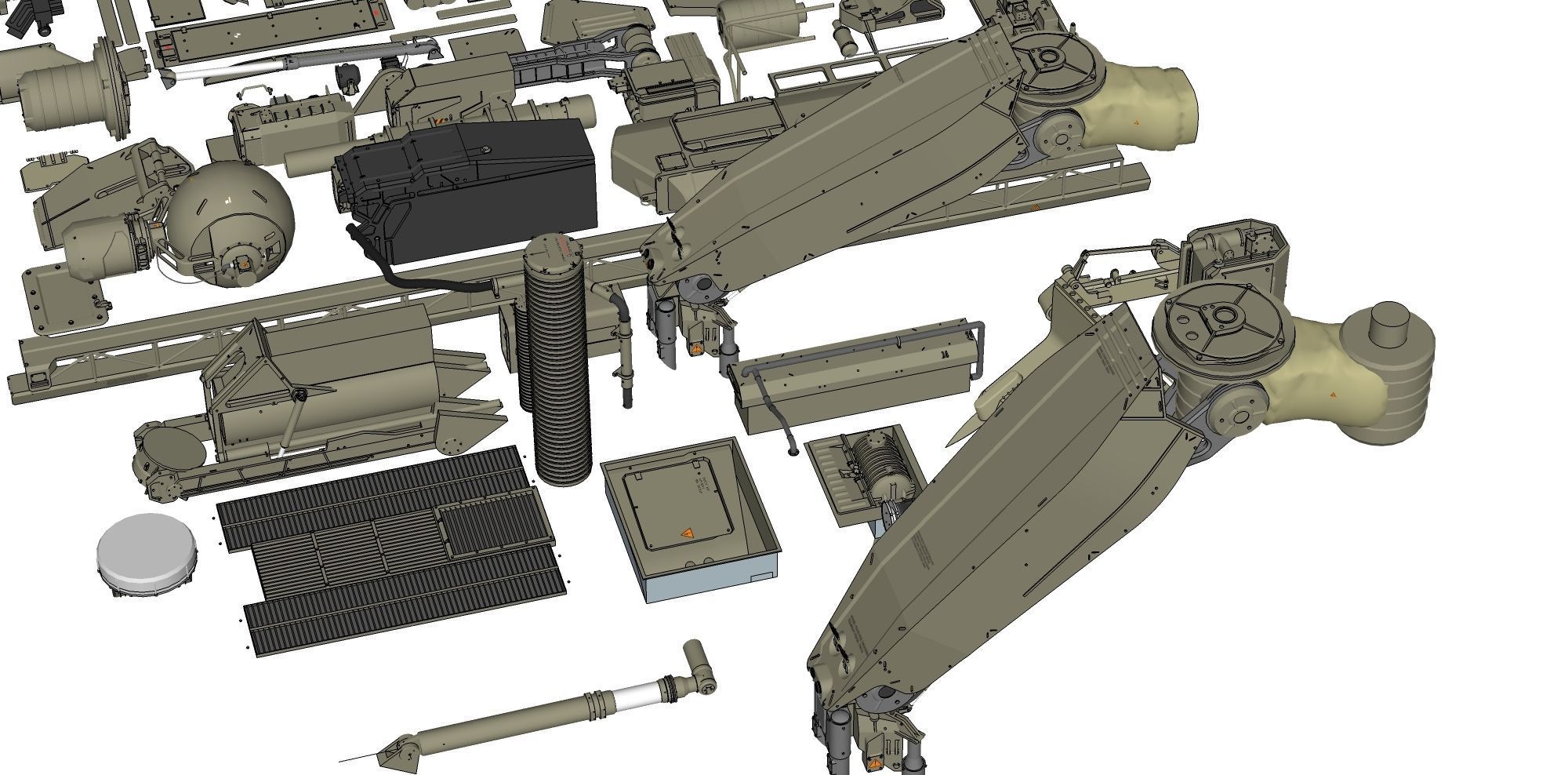 Mechanics collection 1 Kitbash 3D model_21