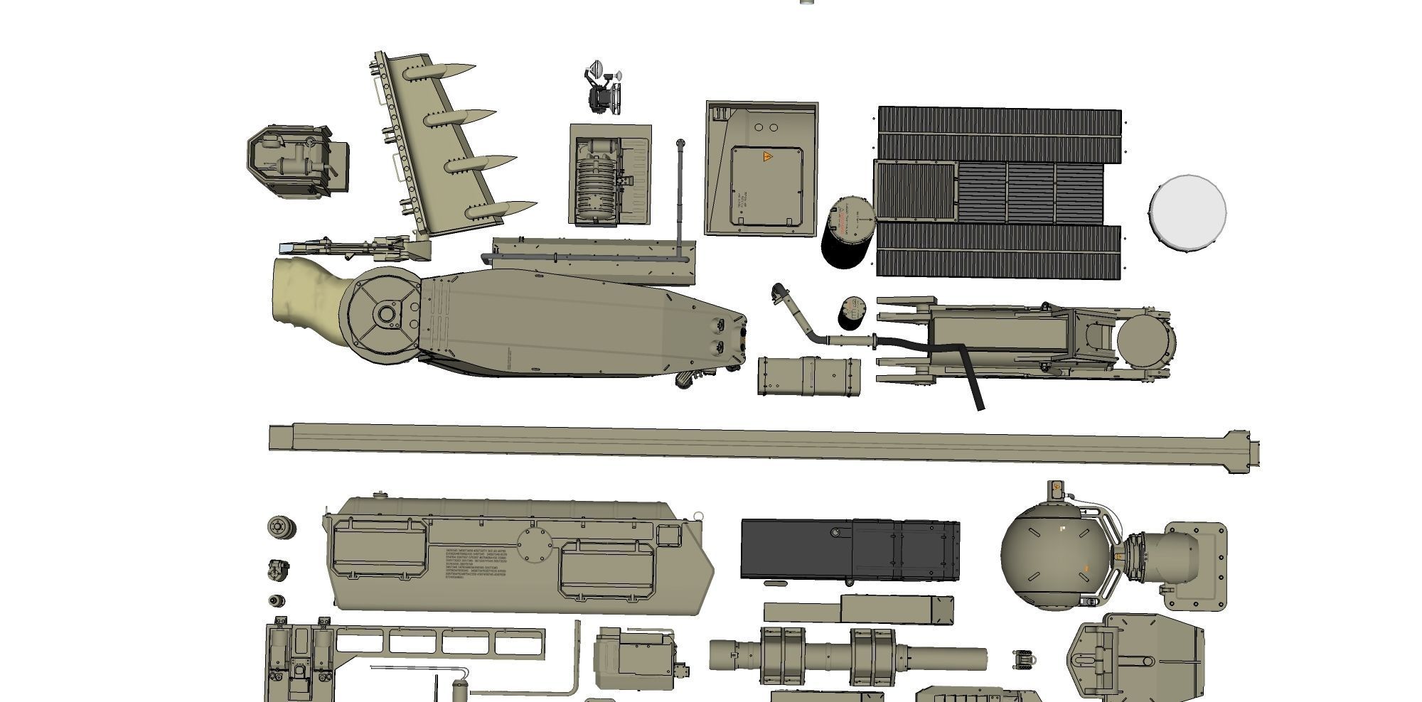 Mechanics collection 1 Kitbash 3D model_23