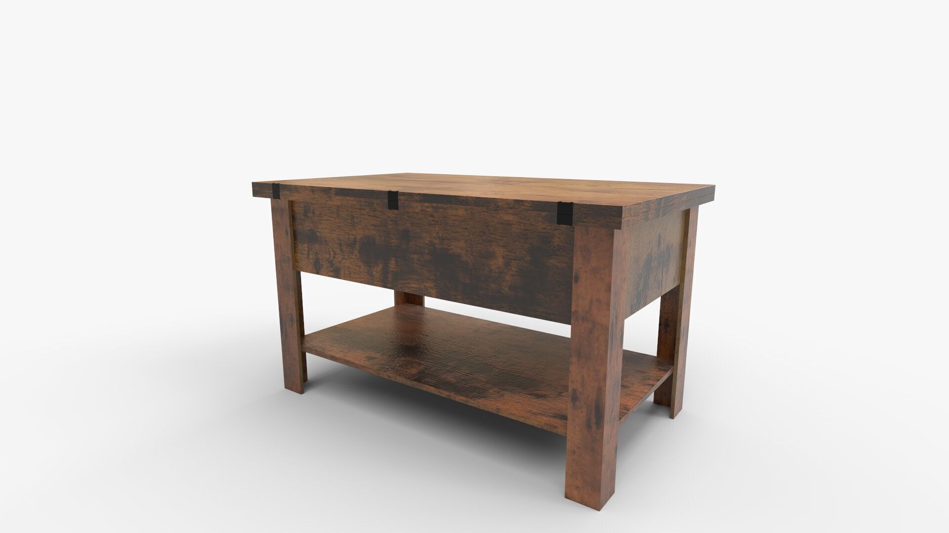 Yaheetech Adjustable Lift Top Coffee Table 3D model_6