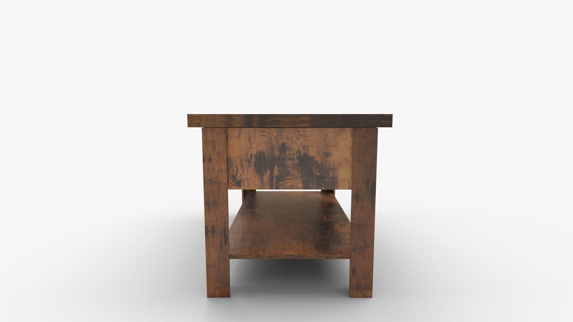 Yaheetech Adjustable Lift Top Coffee Table 3D model_2