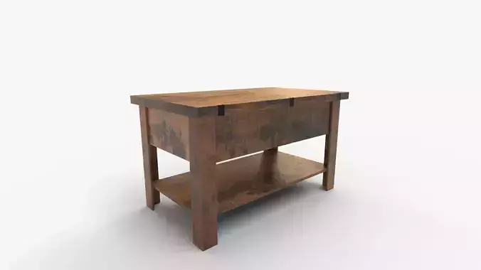 Yaheetech Adjustable Lift Top Coffee Table