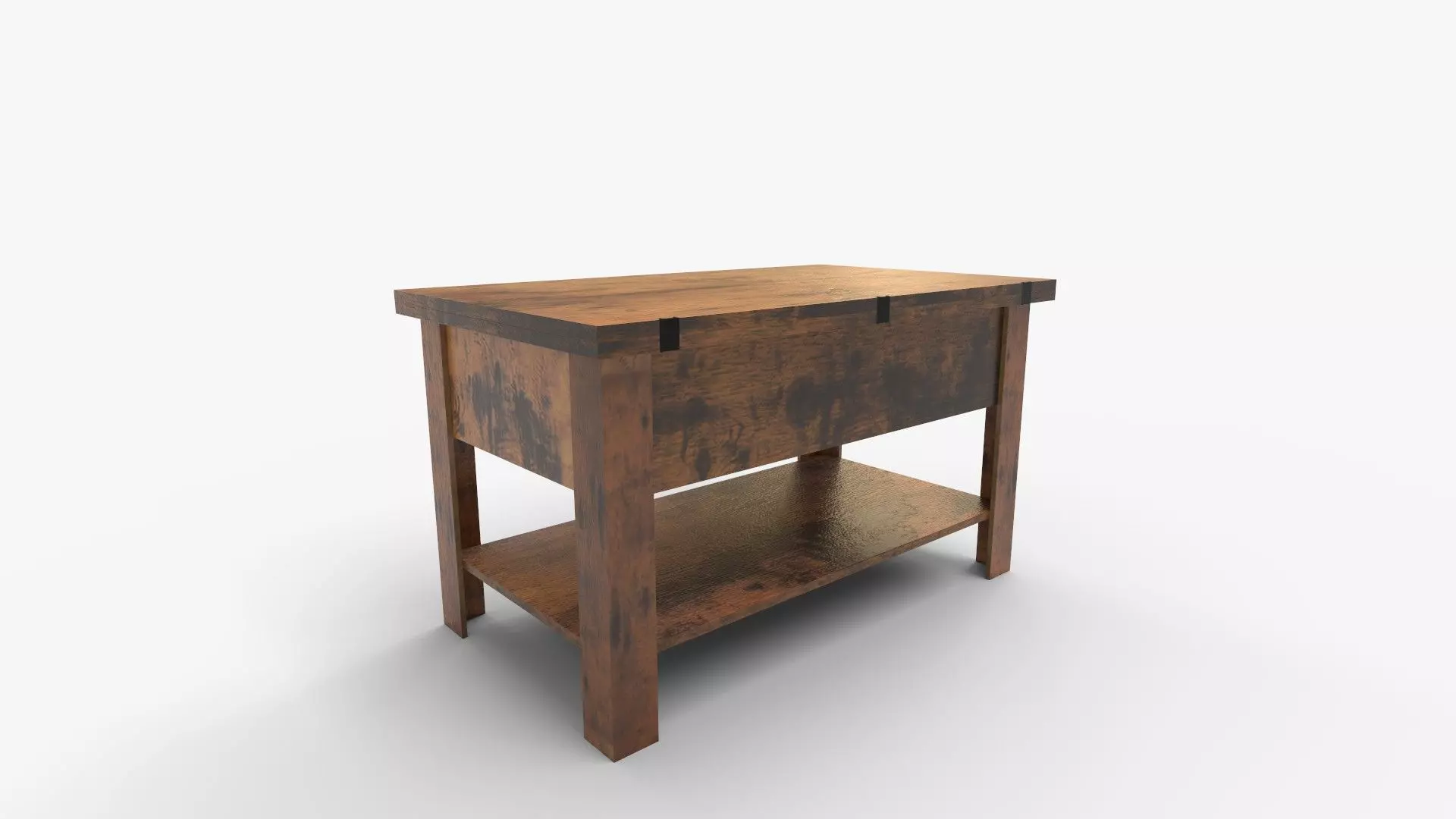 Yaheetech Adjustable Lift Top Coffee Table 3D model_0